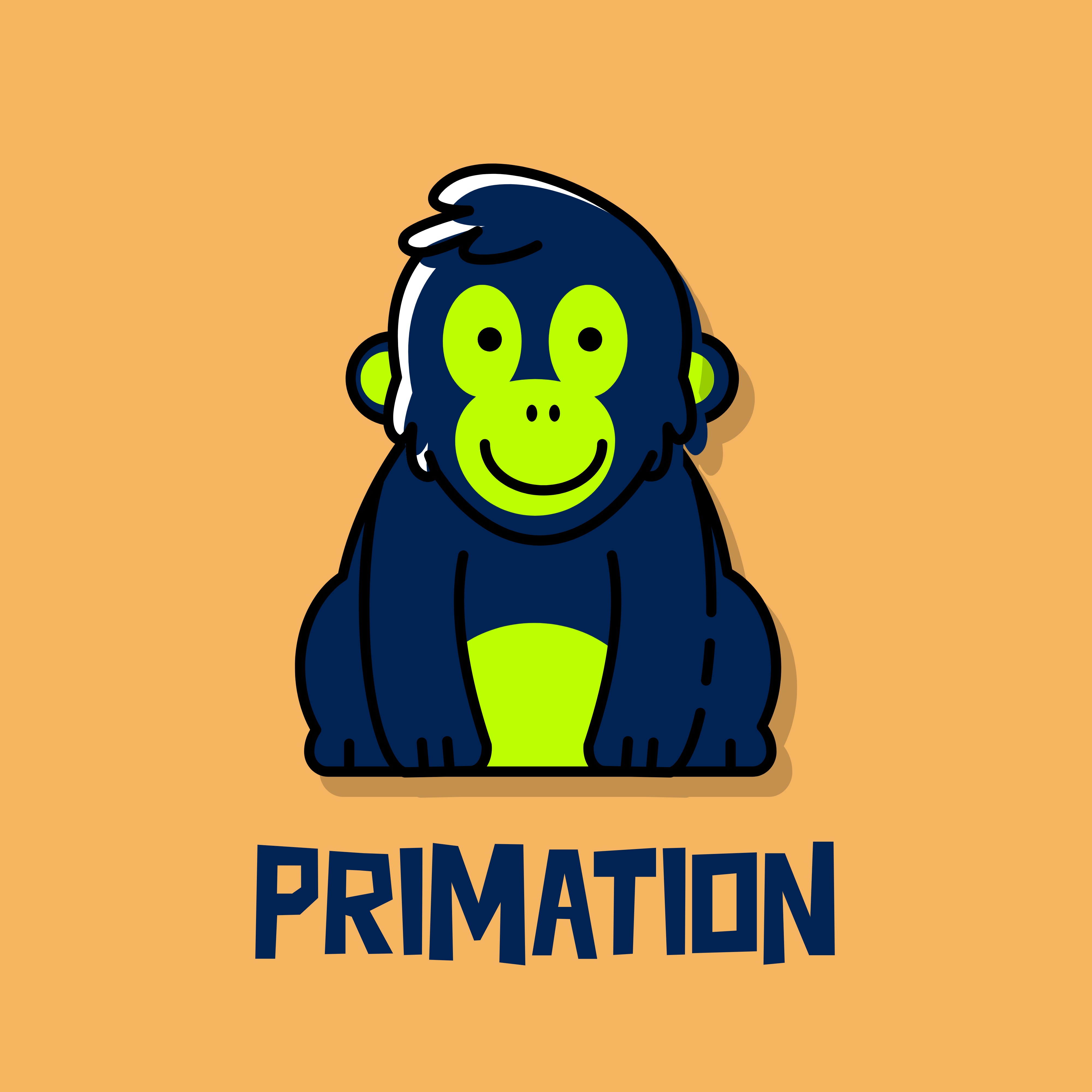 primation 'cheeky monkey' logo