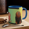 Accent Coffee Mug, 11oz - Iconic Golden Lion Tamarin - Primation
