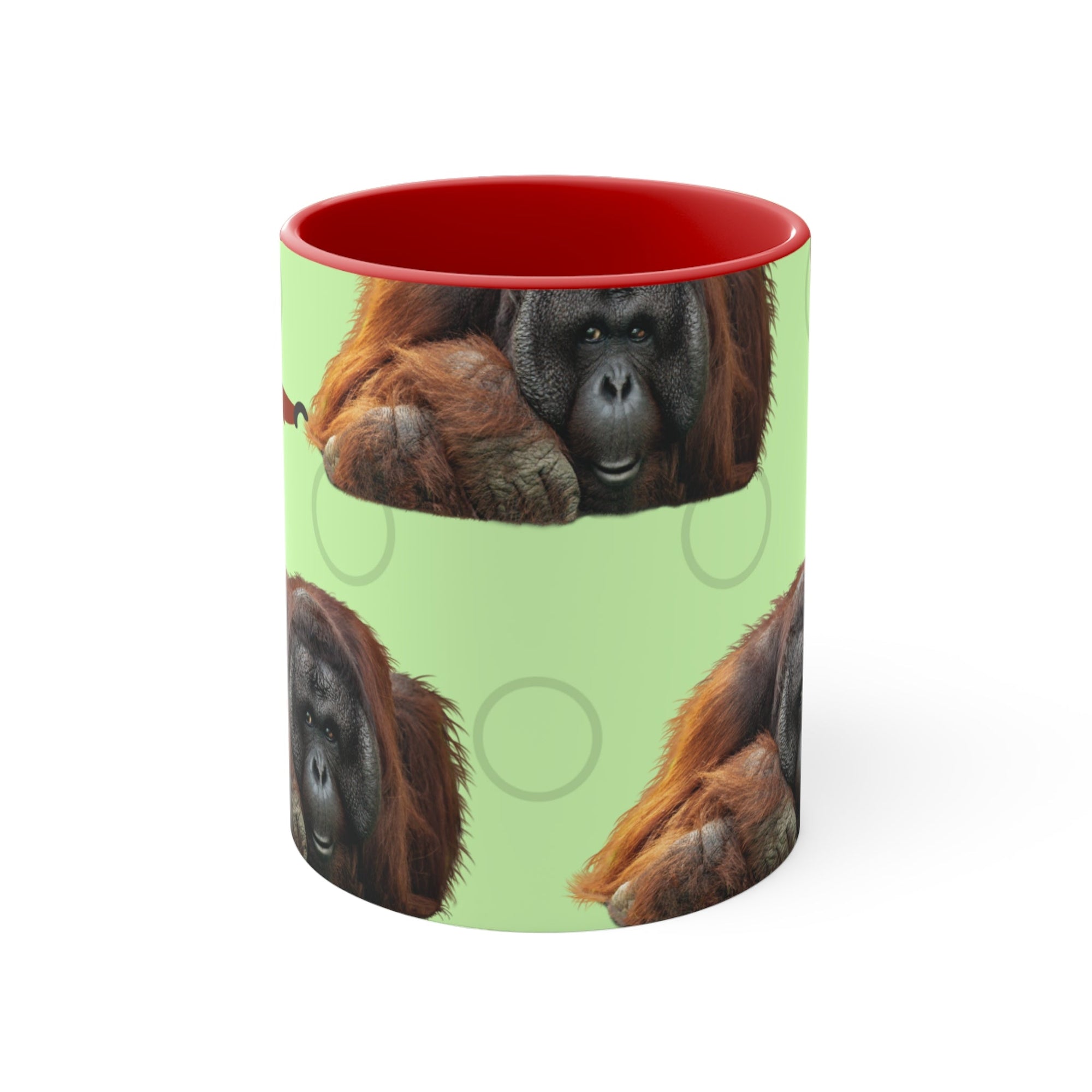 Accent Coffee Mug, 11oz - Iconic Orangutan - Primation