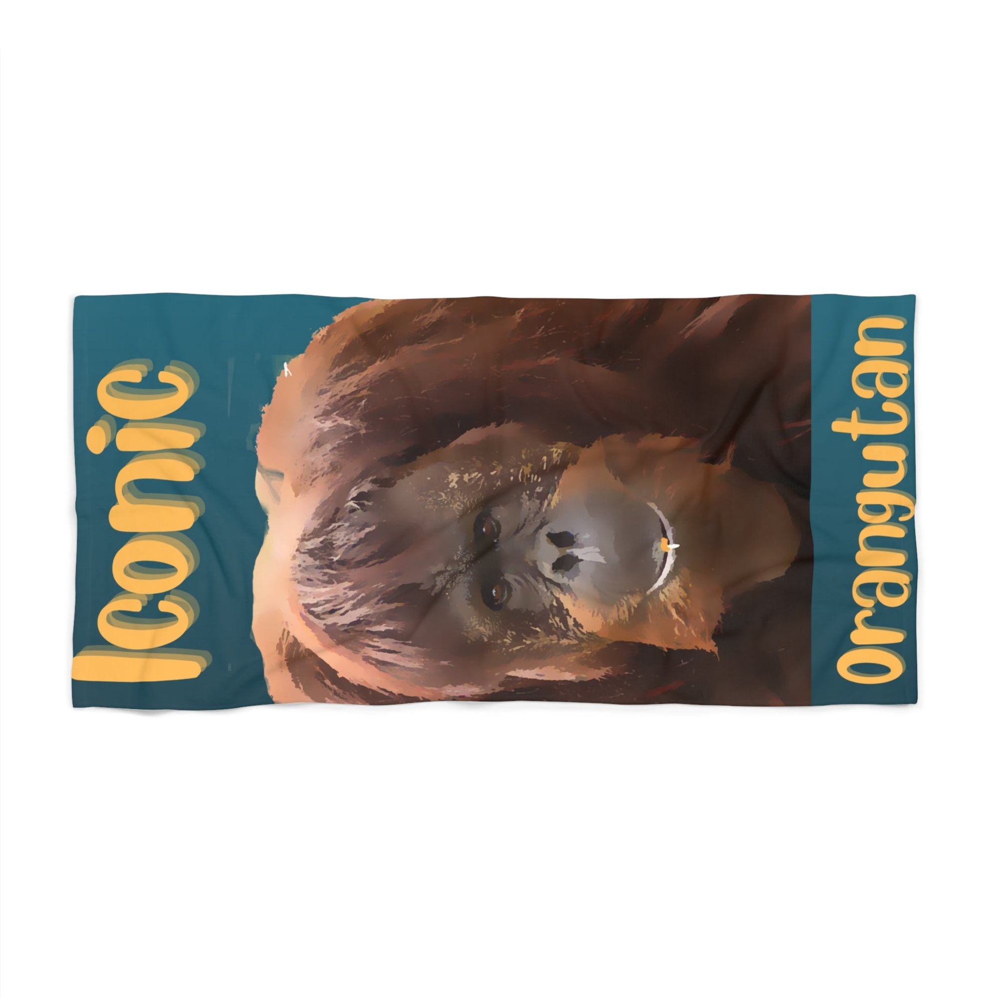Iconic Orangutan Beach Towel - Primation