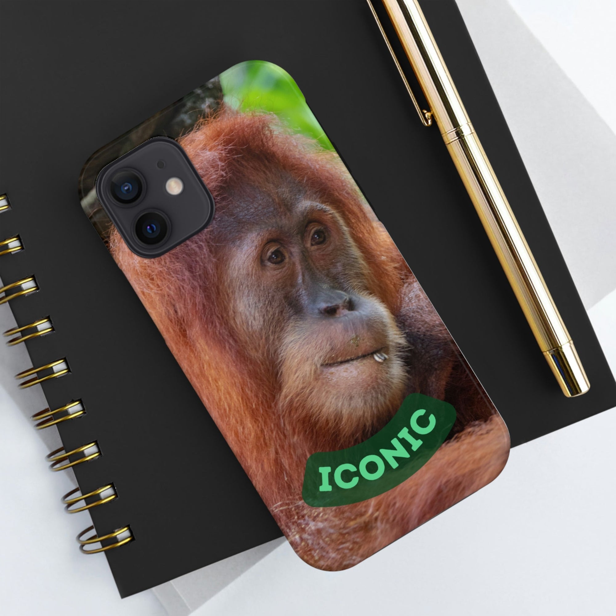 Tough Phone Cases, Case-Mate Iconic Orangutan - Primation
