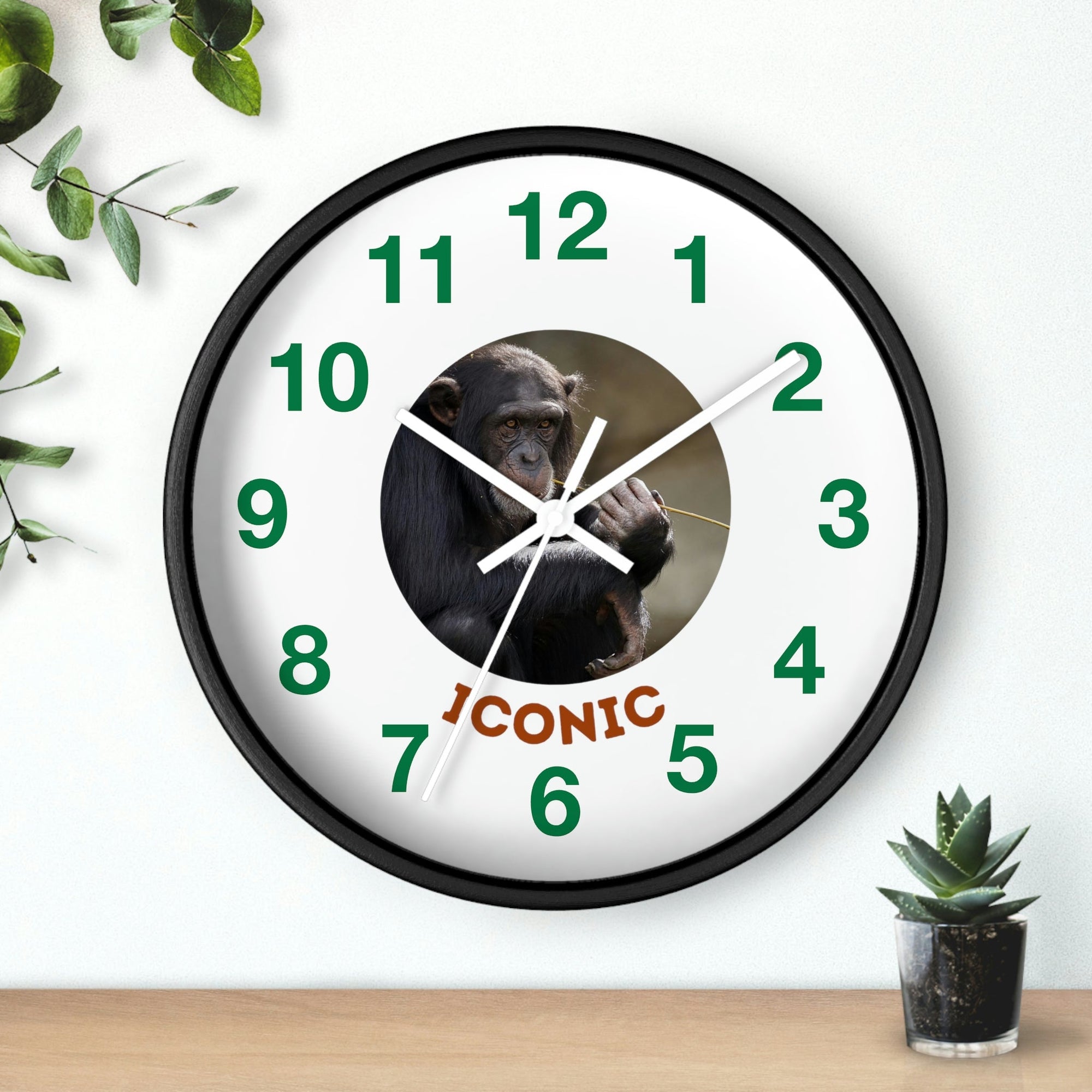 Wall Clock Chimpanzee - Primation