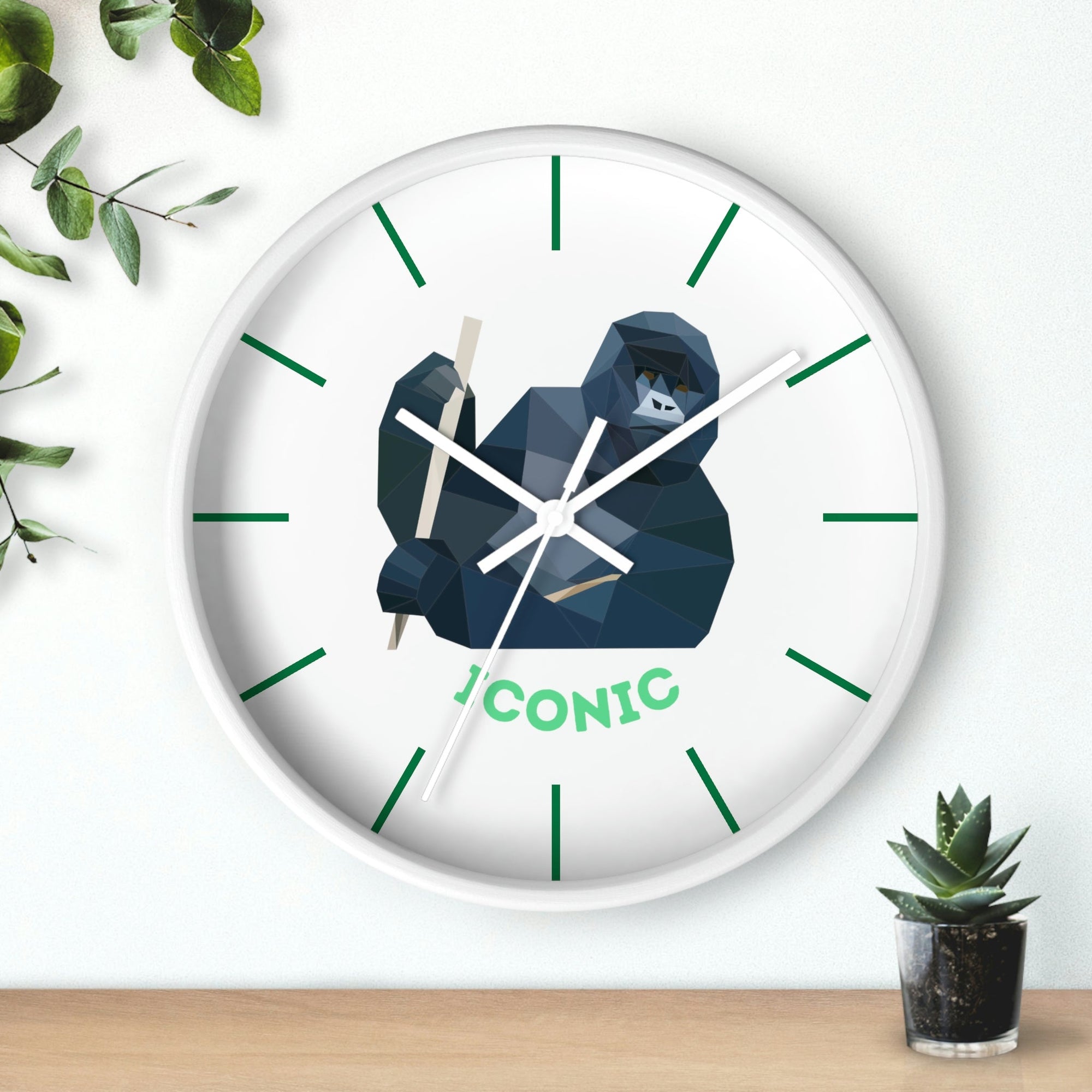 Wall Clock Gorilla - Primation