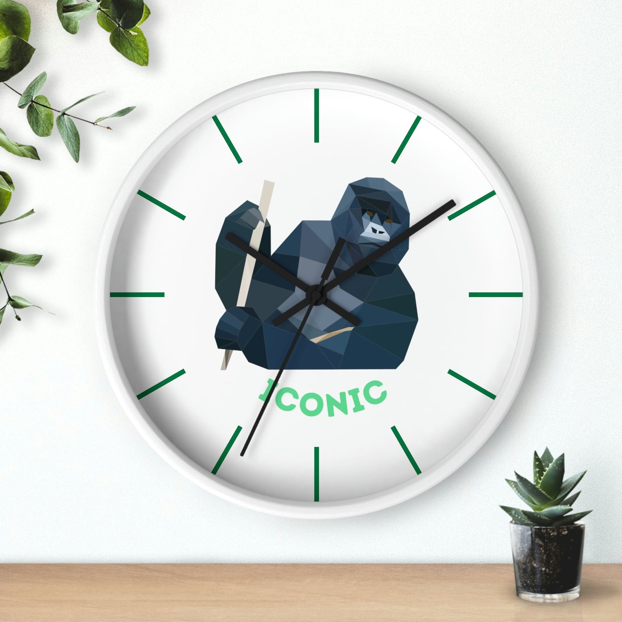 Wall Clock Gorilla - Primation