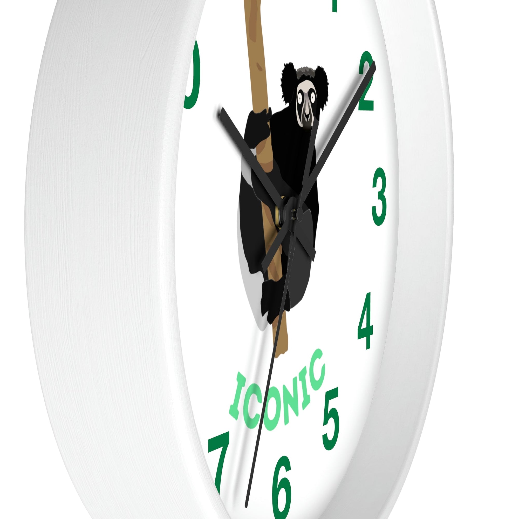 Wall Clock Indri Lemur - Primation