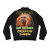 Women's Bomber Jacket (AOP) Iconic Golden Lion Tamarin - Primation