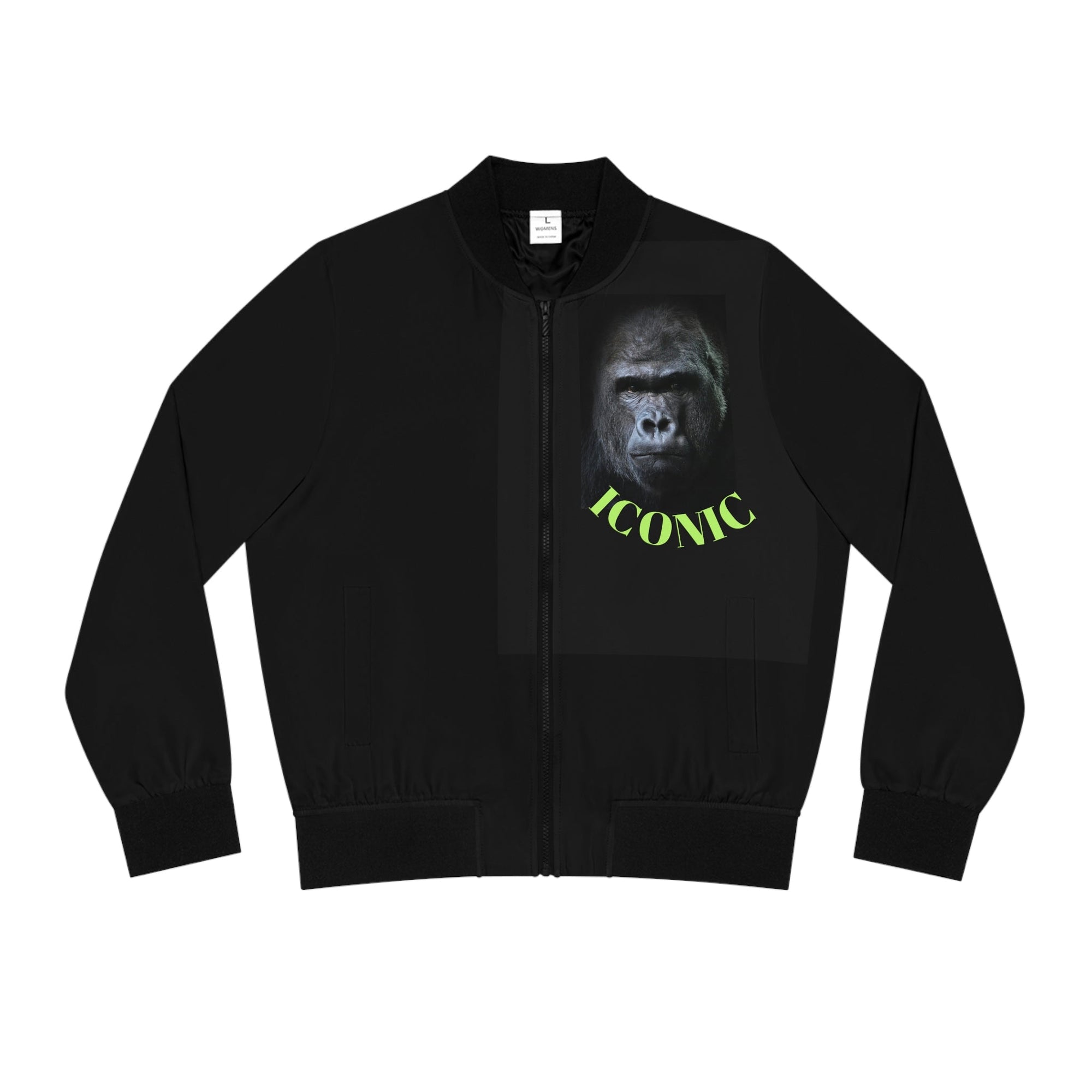Women's Bomber Jacket (AOP) Iconic Gorilla - Primation